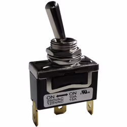 Configuration de contact = 1RT Type de commutation = On-(On) Courant de contact = 10 A Type de montage = Circuit imprimé Type ...