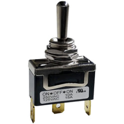 Rs Pro - Interrupteur à levier On-Off-On, 1RT, 10 a ( Prix pour 1 )