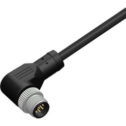 Rs Pro - Connecteur pré-câblé 8 conducteurs , Fiche mâle coudée M12 Mâle, 10m ( Prix pour 1 )