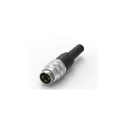 Rs Pro - Connecteur din 3 contacts, Mâle, Montage sur câble, a souder ( Prix pour 1 )