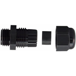 Presse-étoupe M12 x 1.5 en Nylon 66 pour câble de 3mm à 6.5mm, , IP68 ( Prix pour Sachet de 5 )