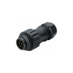 Rs Pro - Connecteur circulaire 7 contacts, Montage sur câble, raccordement Fileté ( Prix pour 1 )