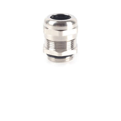 Rs Pro - Presse-étoupe M20 x 1.5 en Laiton nickelé pour câble de 10mm à 14mm, , IP68 ( Prix pour 1 )