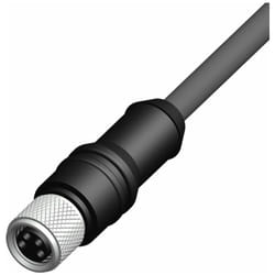 Rs Pro - Connecteur industriel pré-câblé 4 conducteurs , Prise femelle M8 Femelle, 5m ( Prix pour 1 )