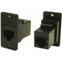 Rs Pro - Connecteur RJ45 cat 6 Femelle Montage panneau, ports ( Prix pour 1 )