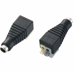 Genre = Femelle Type de montage = Montage sur câble Type = Adaptateur de raccordement Courant = 5A Tension = 12 V c.c. Nombre ...