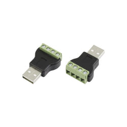 Rs Pro - Connecteur usb a Mâle ports, Montage sur câble ( Prix pour 1 )