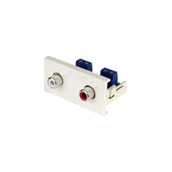 Rs Pro - Prise Double rca Femelle ( Prix pour 1 )