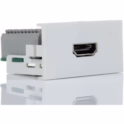 Taille = Simple Nombre de connecteurs = 1 Type de connecteur = HDMI Genre = Femelle Dimensions = 25 x 50 x 50mm Hauteur = 50m ...