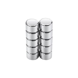 Rs Pro - Aimant en néodyme ø 3mm, Disque, épaisseur 2mm ( Prix pour Barrette de 10 )