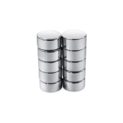 Aimant en néodyme RS PRO Ø 10mm, Disque, épaisseur 5mm ( Prix pour Barrette de 10 )