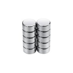 Rs Pro - Aimant en néodyme ø 4mm, Disque, épaisseur 2mm ( Prix pour Barrette de 10 )