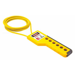 Rs Pro - Câble de verrouillage 1 serrure pvc, anse de 4mm ( Prix pour 1 )
