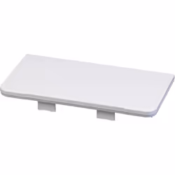 Accessoire de chemin de câble = Bouchon d'extrémité Matériau = PVC Dimensions = 110 x 70mm Accessoires de goulotte de câble d ...