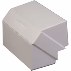 Accessoire de chemin de câble = Angle externe Matériau = PVC Dimensions = 40 x 40mm