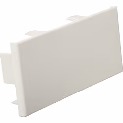 Accessoire de chemin de câble = Bouchon d'extrémité Matériau = PVC Dimensions = 110 x 60mm