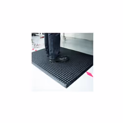 Matériau du tapis = Caoutchouc Type de surface = Granité Format du produit = Individuel Epaisseur = 16mm Longueur = 0.9m Larg ...