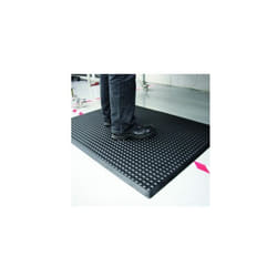 Rs Pro - Tapis anti fatigue 0.9m x 600mm x 16mm en Caoutchouc, anti-dérapant ( Prix pour 1 )