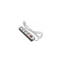 Rs Pro - Rallonge électrique 1.5m, 4 prises Schuko, 250 v 16A, IP20 ( Prix pour 1 )