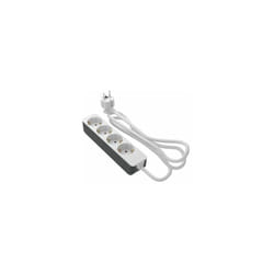Rs Pro - Prise 2m, 4 prises Schuko, 250 v 16A, IP20 ( Prix pour 1 )