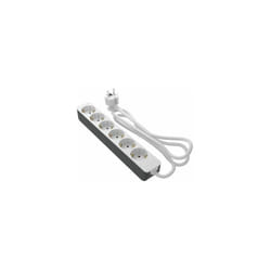 Prise Rs Pro 2m, 6 prises Schuko, 250 v 16A, IP20 ( Prix pour 1 )
