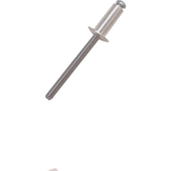 Rs Pro - Rivet Aluminium Argent longueur 10mm diamètre 4.8mm ( Prix pour Sachet de 100 )