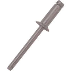 Rivet Aluminium Argent longueur 8mm diamètre 3.2mm ( Prix pour Sachet de 100 )