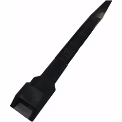 Longueur = 132mm Largeur = 9 mm Couleur = Noir Matériau = Nylon 12 Type = Non desserrable Résistant UV = Non Température mini ...