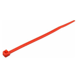 Rs Pro - Serre-câble 200mm x 4,6 mm Rouge en Nylon 66 ( Prix pour Sachet de 100 )