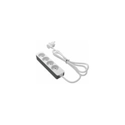 Bloc multiprise Rs Pro 1.5m, 4 prises fr 2P+T, 250 v 16A, IP20 ( Prix pour 1 )