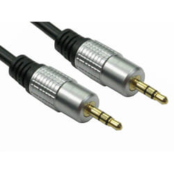 Rs Pro - Cordon audio Jack mâle 3,5 mm vers Jack mâle 3,5 mm, Long. 10m ( Prix pour 1 )