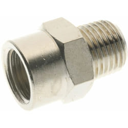 Bague de réduction Rs Pro bspp 1/4' mâle bspp 1/4' femelle en Laiton, Droit ( Prix pour Paquet de 10 )