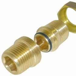 Rs Pro - Mamelon bspp 1/4' mâle bsp 1-1/4' mâle en Laiton, Droit ( Prix pour Paquet de 10 )