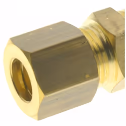 Type de raccord = Adaptateur Raccord 1 = Femelle métrique M14 Raccord 2 = BSP 1/2" mâle Matériau = Laiton Orientation du racc ...