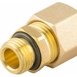 Adaptateur Rs Pro Femelle métrique M14 M8 en Laiton, Droit ( Prix pour Paquet de 10 )