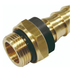 Rs Pro - Raccord de tuyau souple Droit, bspp 3/8' mâle Laiton ( Prix pour Paquet de 10 )