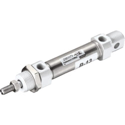 Vérin double effet RS PRO Double Action , alésage de 25mm, course de 50mm ( Prix pour 1 )