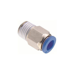 Rs Pro - Fileté sur tube Polycarbonate 1 x 1 x ( Prix pour 1 )