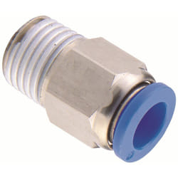 Rs Pro - Fileté sur tube Polycarbonate 1 x 1 x ( Prix pour 1 )