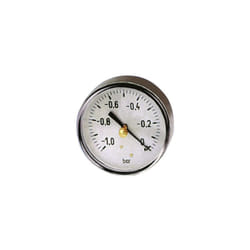 Rs Pro - Vacuomètre -1bar à 0bar, ø cadran 40mm ( Prix pour 1 )