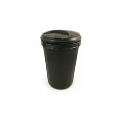 Rs Pro - Poubelle Noire en Polyéthylène, 80L ( Prix pour 1 )