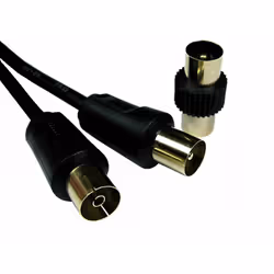 Avec connecteur / Sans connecteur = Avec connecteur Type coaxial = 3C2V Connecteur A = Antenne TV coaxiale 9,5 mm M Genre du  ...