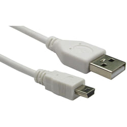 Câble usb Rs Pro Mini usb b mâle vers usb-a mâle, 5m ( Prix pour 1 )