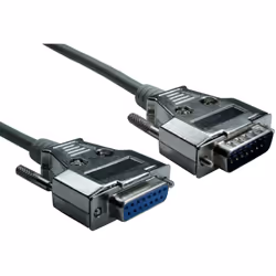 Connecteur A = DB15 Genre du connecteur A = Mâle Connecteur B = DB15 Genre du connecteur B = Femelle Longueur = 3m