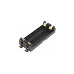 Porte-pile 2 x Rs Pro 2 x aaa, raccordement Montage en surface ( Prix pour 1 )