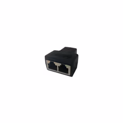 Type = Adaptateur de répartiteur RJ45 3 contacts Type d'interface = RJ45 Femelle Nombre de ports = 2 Type de blindage = Blind ...