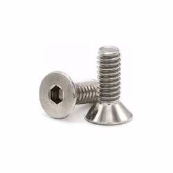 Forme de tête = Fraisée Type d'entrainement = Six pans creux Longueur impériale = 5/8pouces