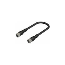 Câble d'actionneur Rs Pro 5 conducteurs , M12 Femelle vers M12 Femelle, 2m ( Prix pour 1 )