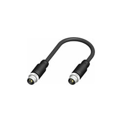 Câble d'actionneur Rs Pro 5 conducteurs , M12 Mâle vers M12 Mâle, 5m ( Prix pour 1 )