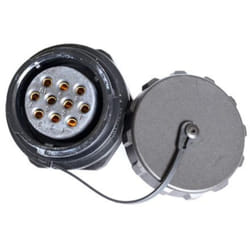 Connecteur circulaire RS PRO, Standard 10 contacts, Montage panneau, raccordement A visser ( Prix pour 1 )